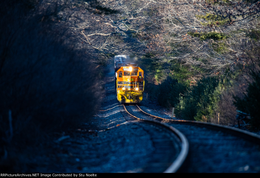 Southbound NECR 608